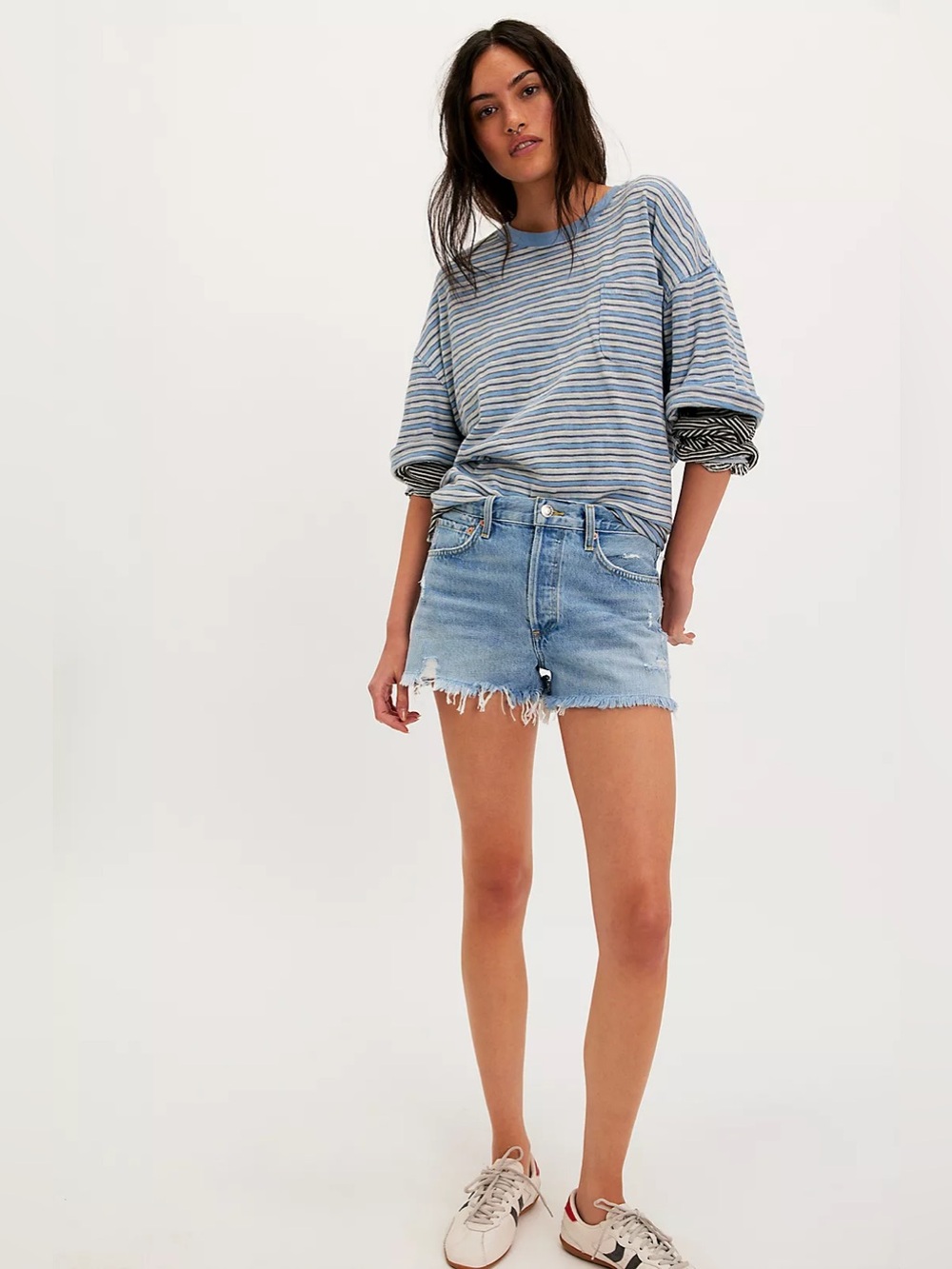 Free People Agolde Parker shorts Swapmeet NWT 27 $148